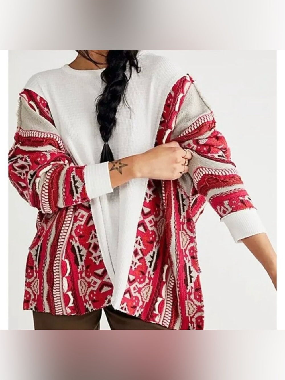 Free People We The Free Say It Loud Thermal Sweater